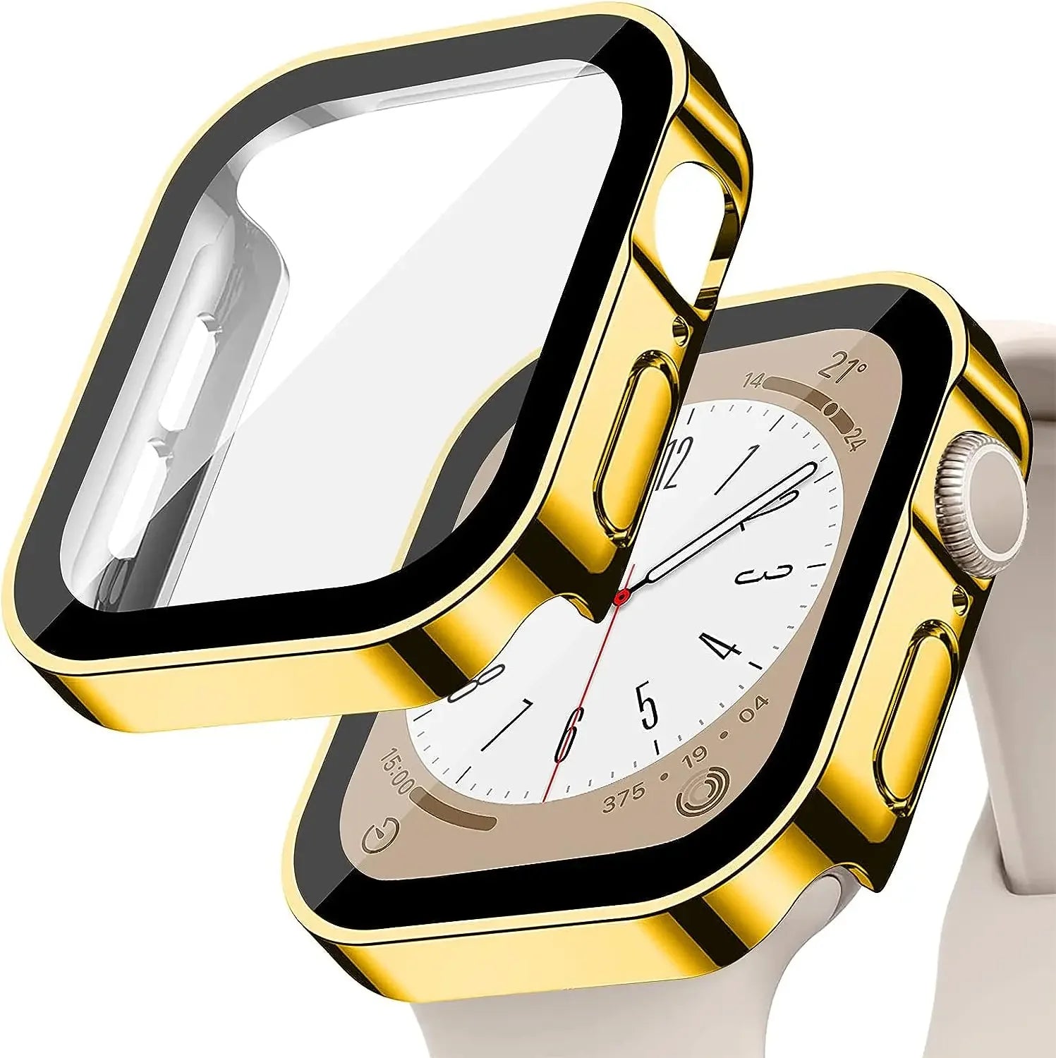 Apple Watch Tempered Glass Cover for Series 8 to 3