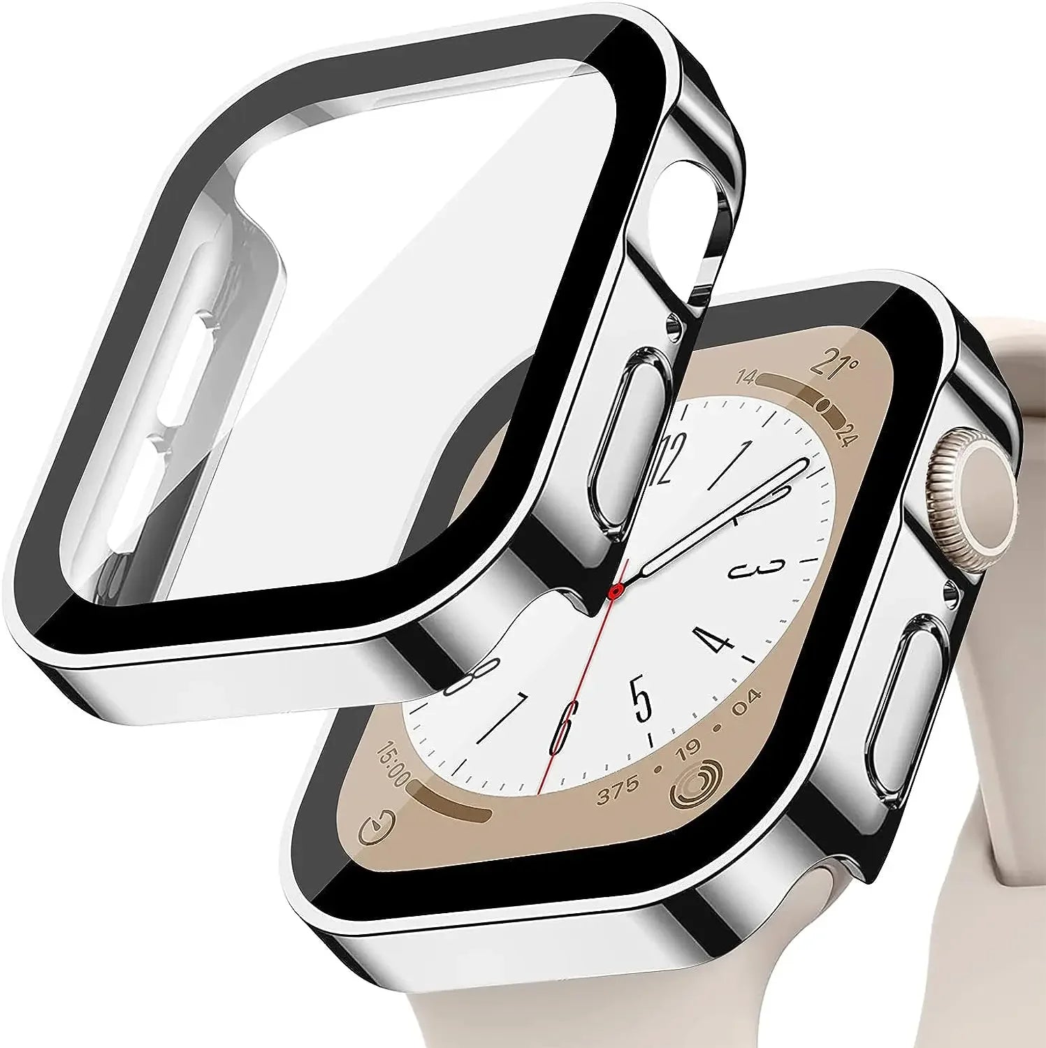 Apple Watch Tempered Glass Cover for Series 8 to 3
