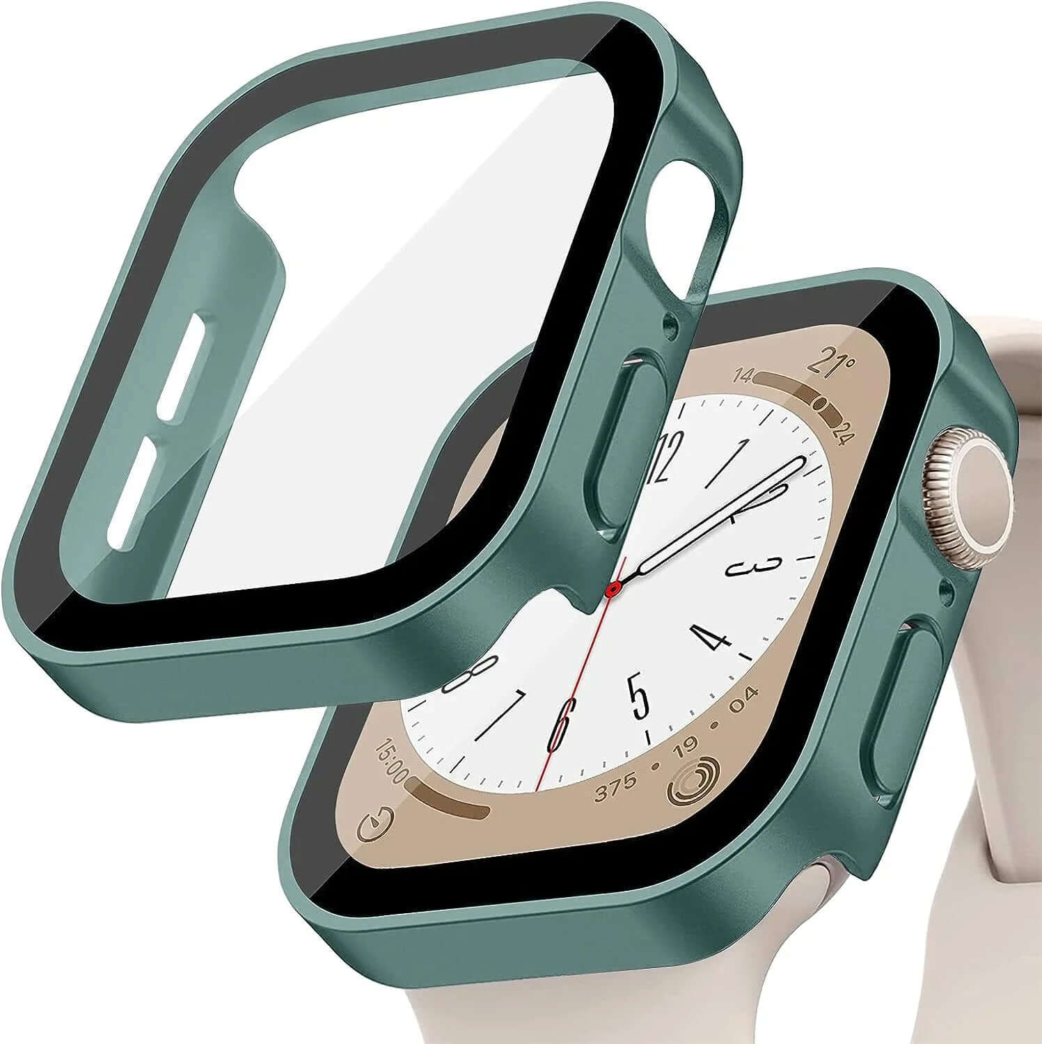 Apple Watch Tempered Glass Cover for Series 8 to 3