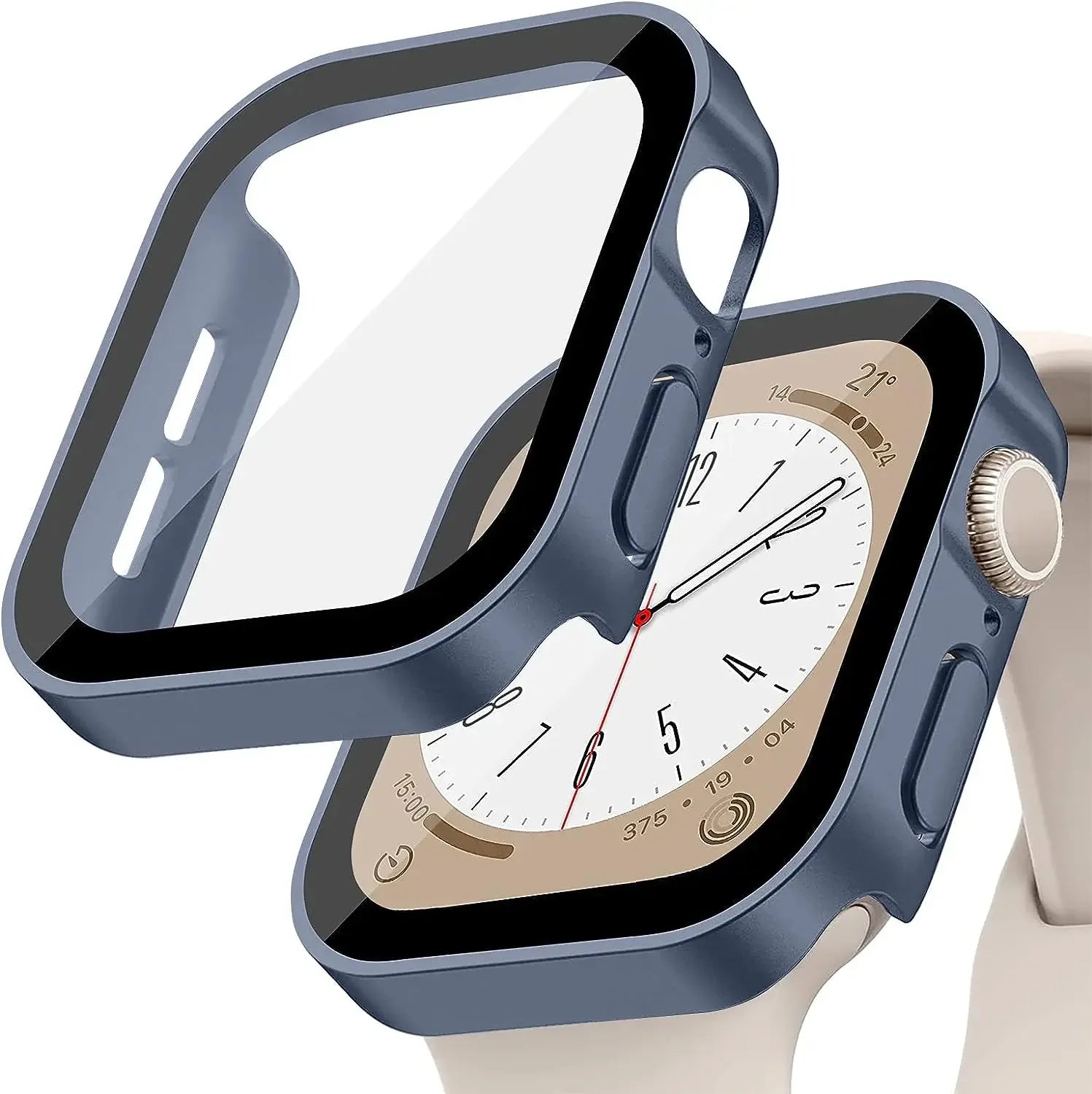 Apple Watch Tempered Glass Cover for Series 8 to 3