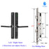 Waterproof Smart Lock – Fingerprint, Password & Card Access for Sliding Doors