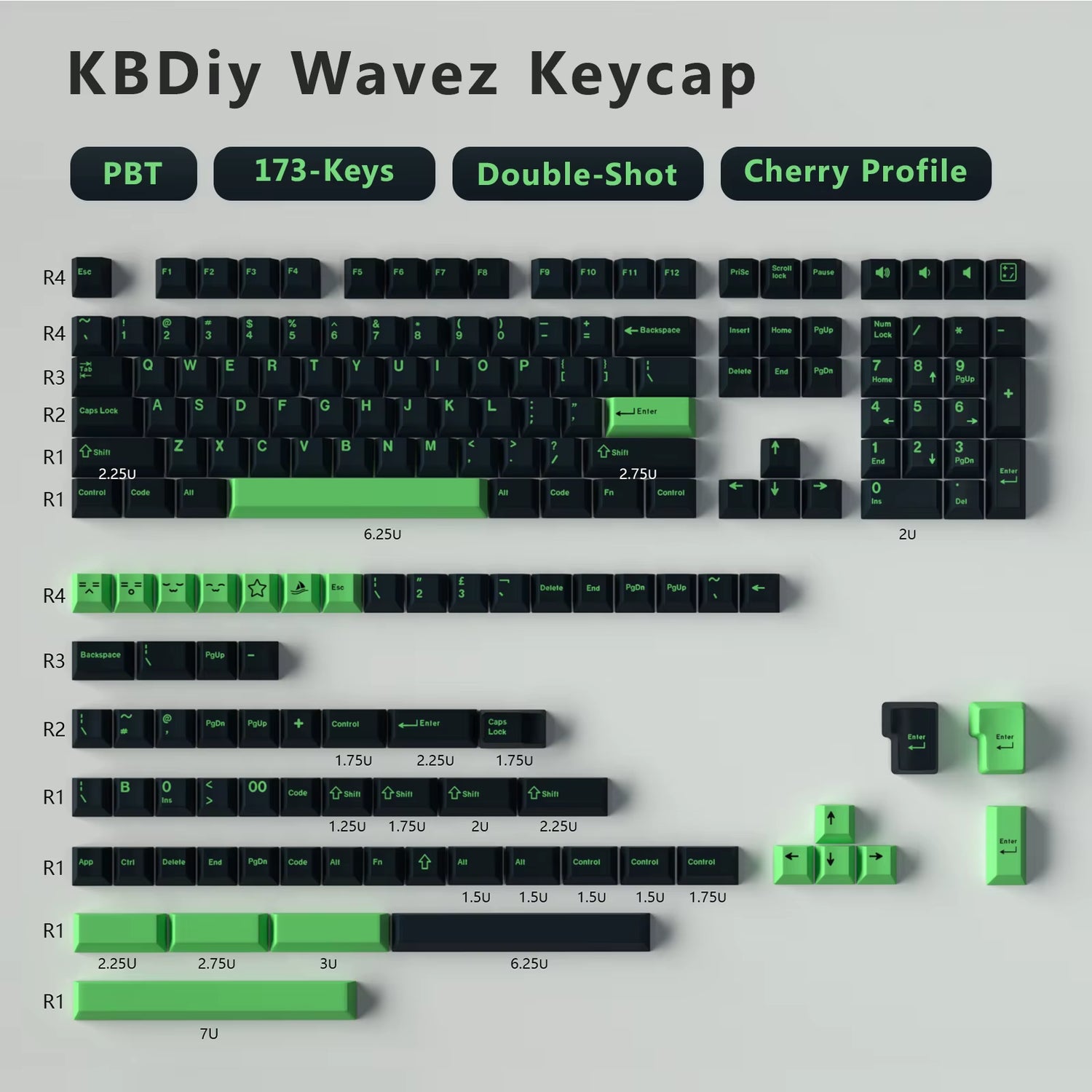 176 KeysSet Cherry