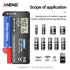 BT-168 PRO Digital Lithium Battery Capacity Tester Checkered Load Analyzer Display Check AAA AA Button Cell Universal Test
