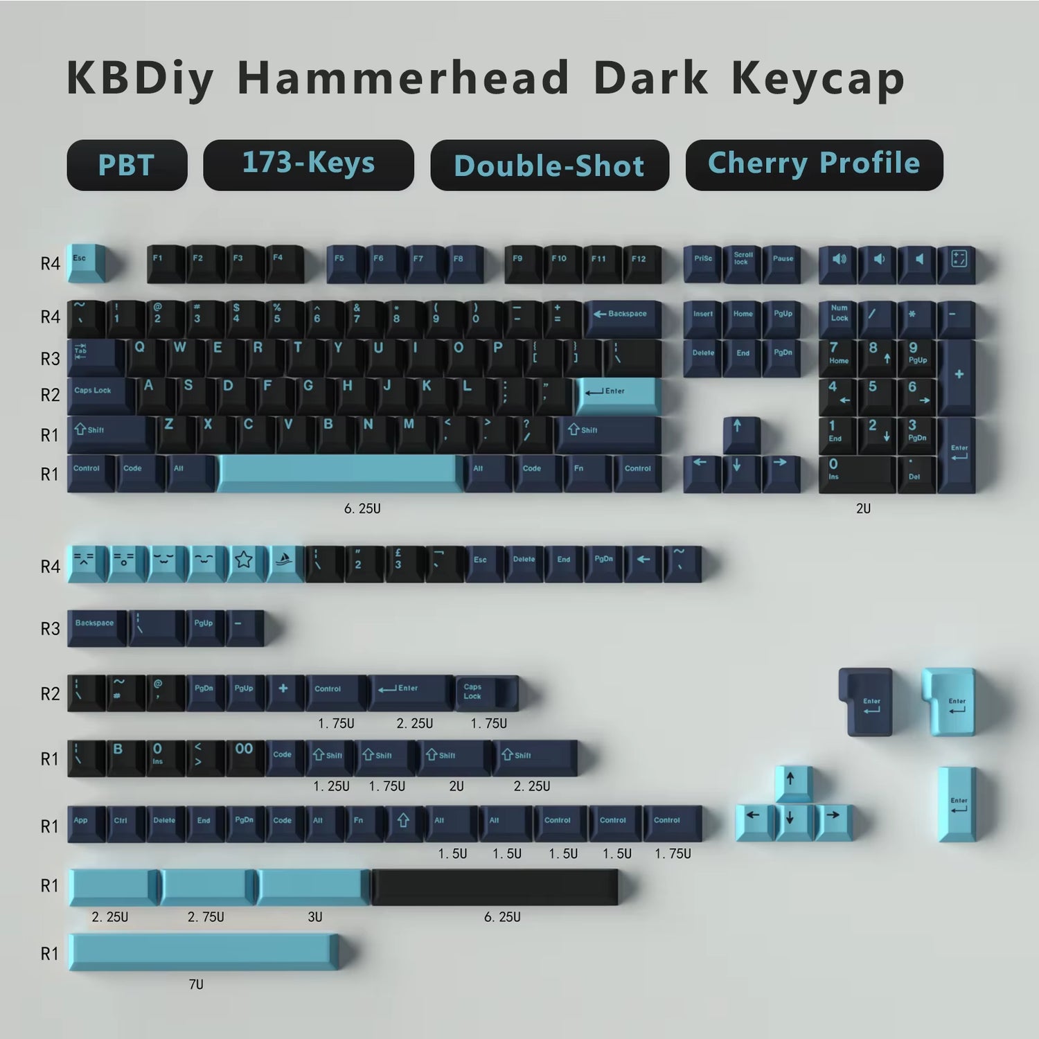 176 KeysSet Cherry