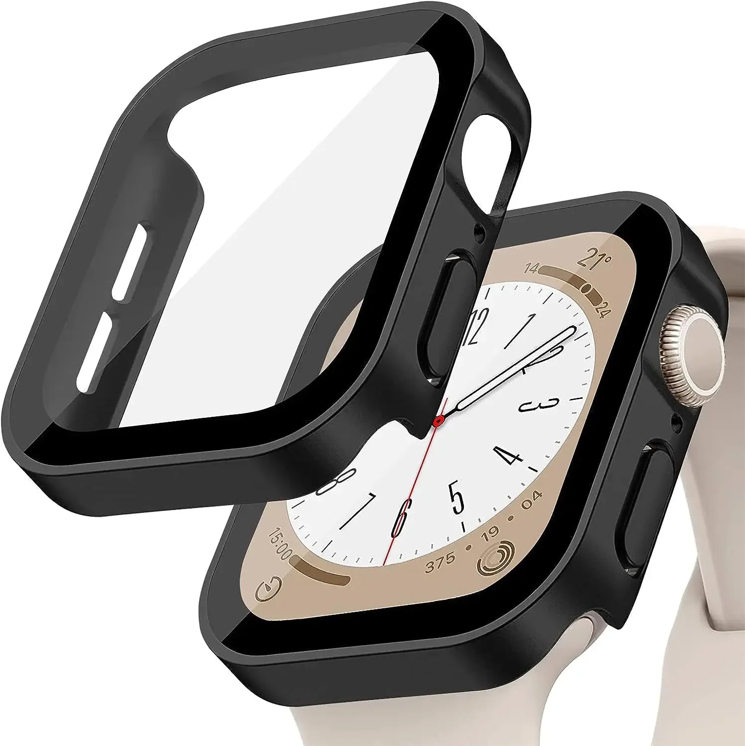 Apple Watch Tempered Glass Cover for Series 8 to 3