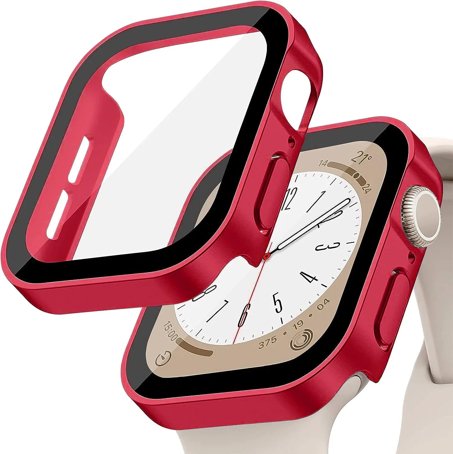 Apple Watch Tempered Glass Cover for Series 8 to 3