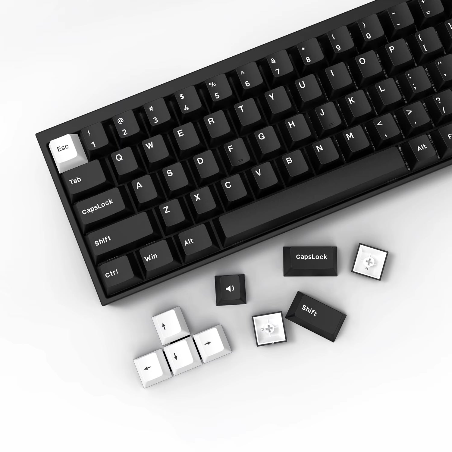 168 Keys Double Shot PBT Keycap Custom Keycap Cherry Profile Keyboard Keycaps for Cherry Gateron MX Switches Gaming Keyboard