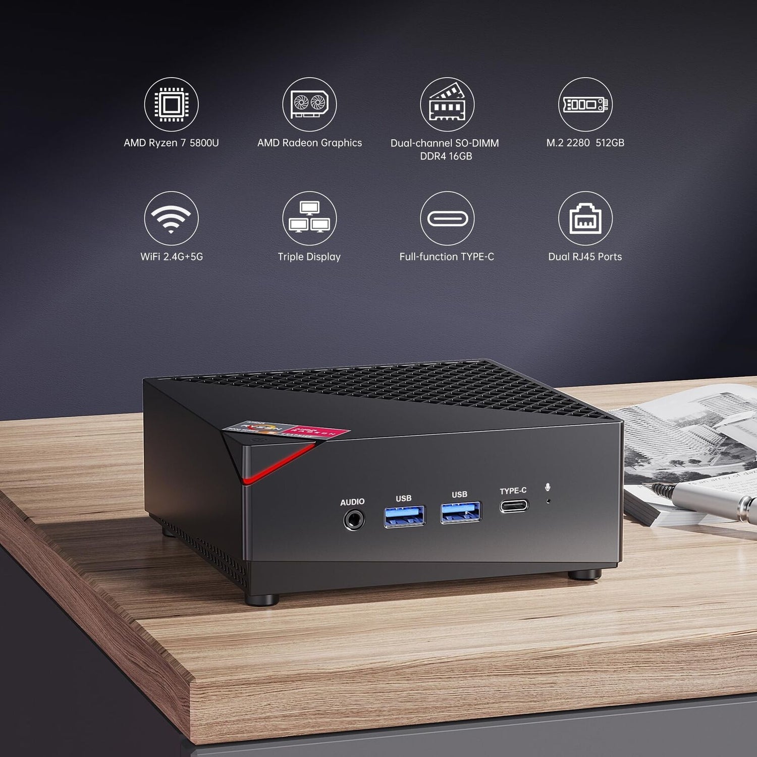AMD Ryzen 7 Gaming Mini PC