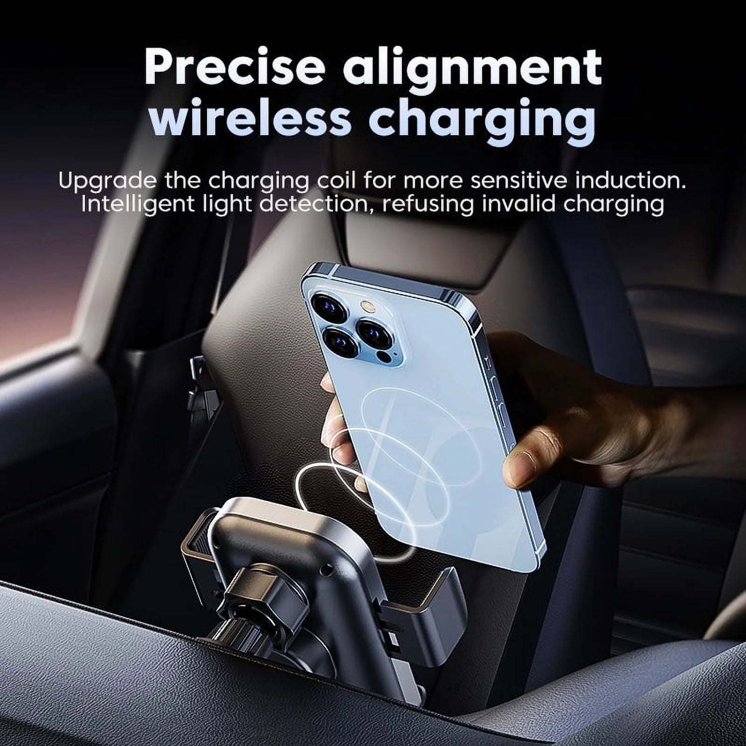 Wireless Car Charger 15W Fast Wireless Charging – Auto Phone
