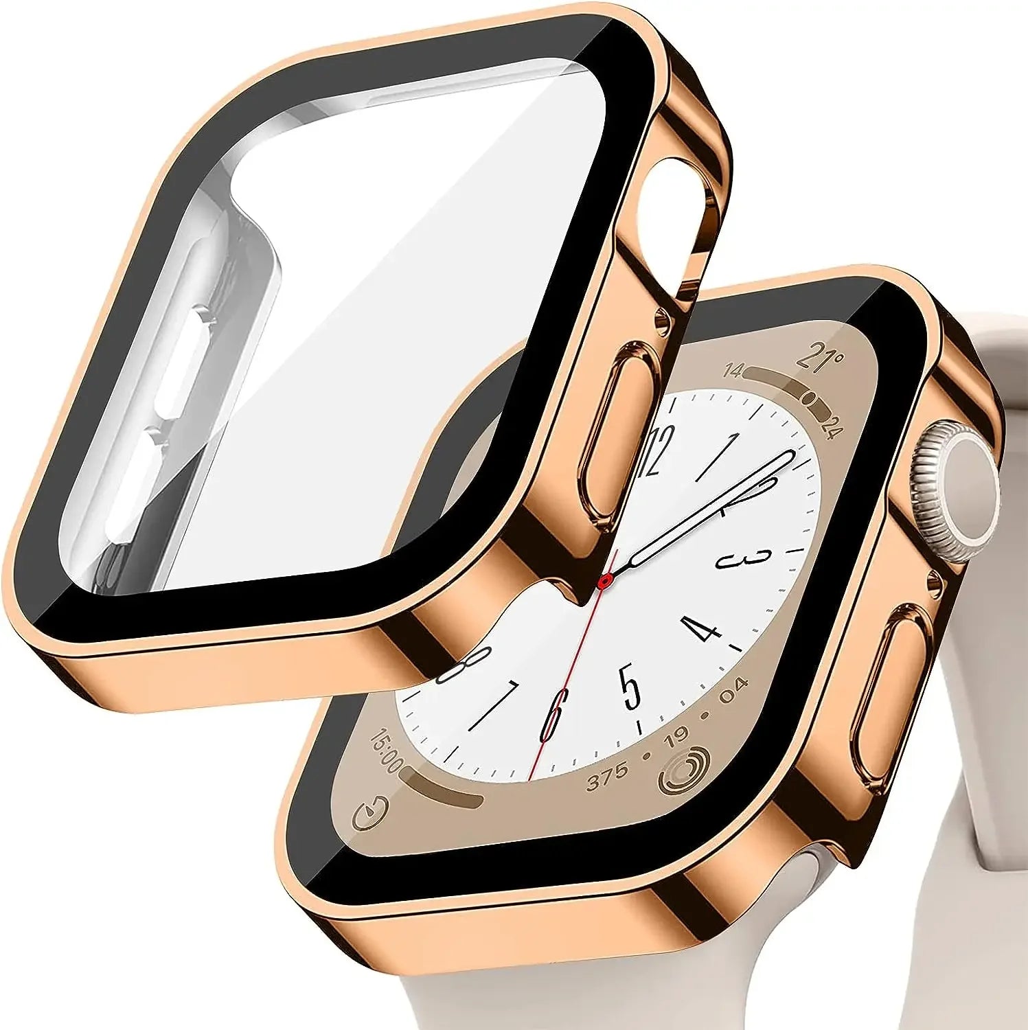 Apple Watch Tempered Glass Cover for Series 8 to 3