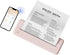 Wireless Portable Printers - A4 Thermal Printer for Travel, Mobile Office, School, Home - Bluetooth Printer Compatible with Ios Android Phone & Laptop, Pink