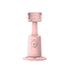 360 Auto Face Tracking Gimbal Stabilizer for Phones in pink color, designed for effortless video capturing.