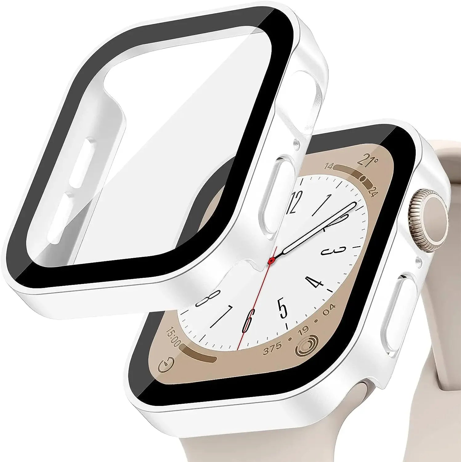 Apple Watch Tempered Glass Cover for Series 8 to 3